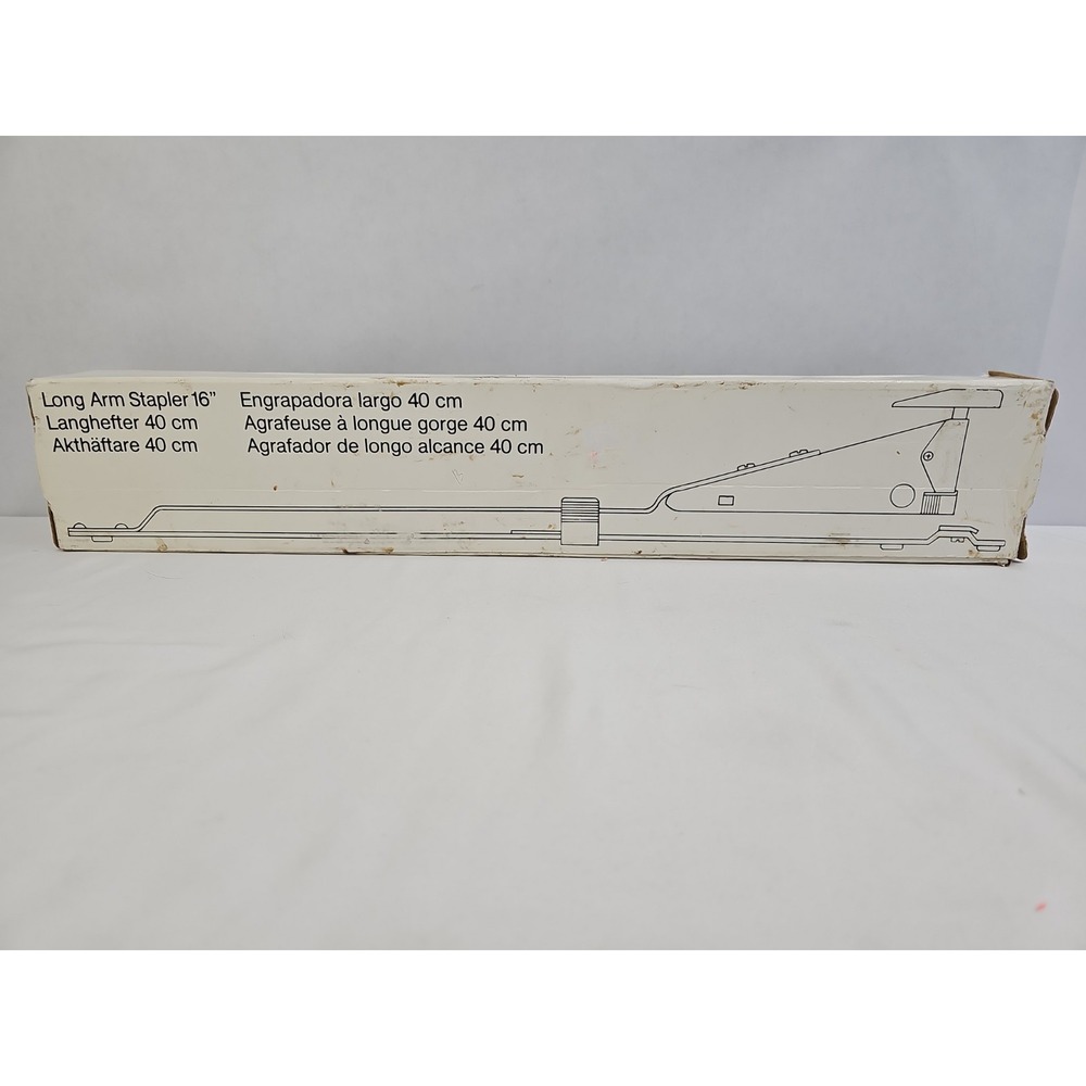 Rapid Heavy Duty Longarm Stapler Deep Throat/Reach EUC - Picture 3 of 7